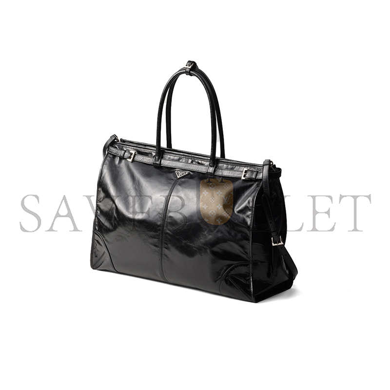 PRADA BONNIE LEATHER TOTE BAG 2VG128 (50*36*17cm)